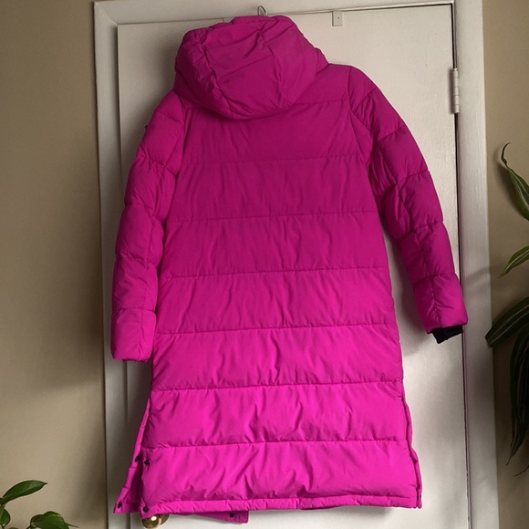 Gorgeous BCBGeneration Hooded Puffer Coat in Hot Pink xs extra small new - Picture 5 of 15